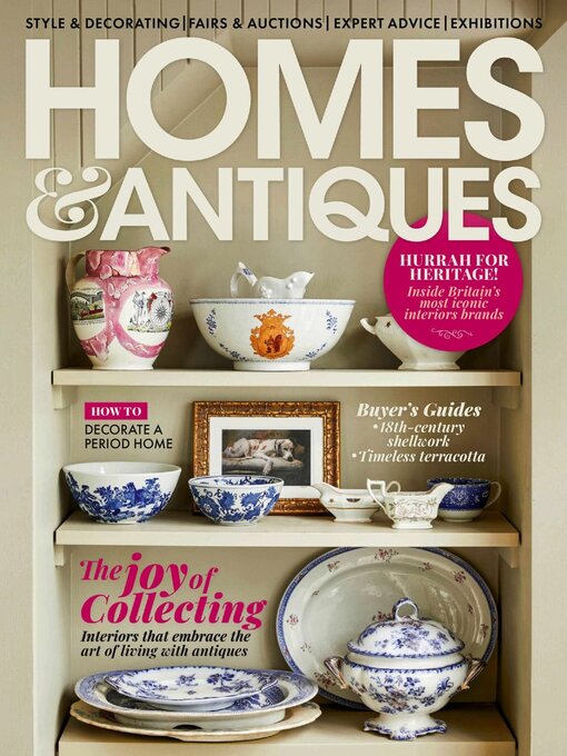 Cover image for Homes & Antiques